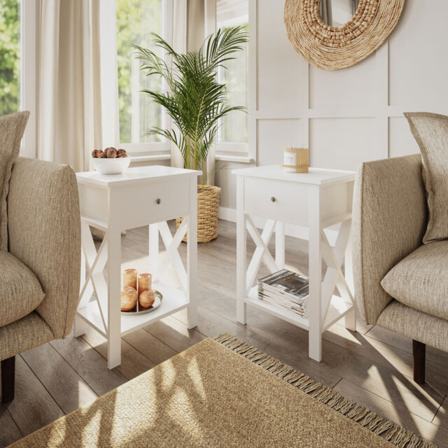 Steigerwald Solid Wood Side Table Set