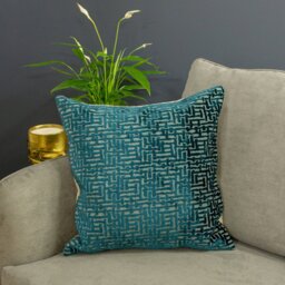 Delphi Geometric Square Cushion