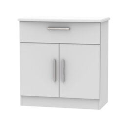 Fully Assembled Knightsbridge 1 Drawer - 2 Door Cabinet Accent Chest