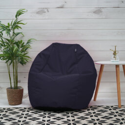 rucomfy Beanbags Kids Classic Bean Bag Chair with Filling - Wipe Clean Water-Resistant Comfortable Outdoor Garden Seat for Kids - 60 x 65 x 65cm