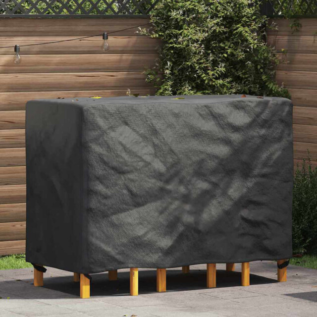 Outdoor Furniture Cover Black 140 X 70 X 90 Cm 420D