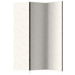 Guislain 135cm W x 172cm H 3 - Panel Solid Wood Folding Room Divider