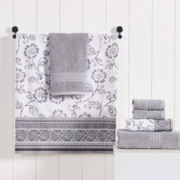 100% Cotton Bath Towels - Set of 6