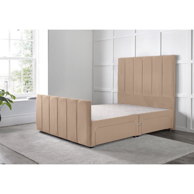 "Cadebrooke Divan Bed with 54"" Floorstanding Headboard"