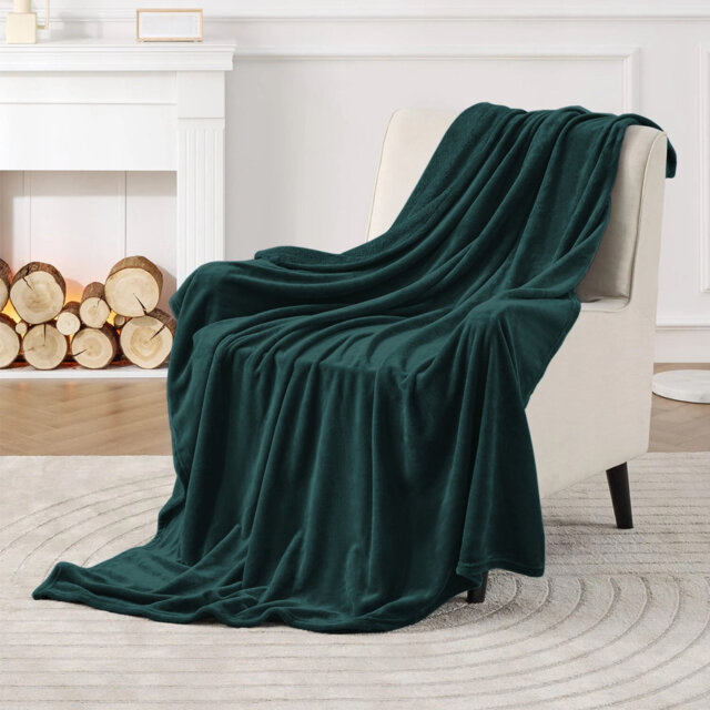 Ultra-Soft Mink Fleece Blanket - Plush, Lightweight & Warm - Cozy All-Season Throw For Bed & Sofa