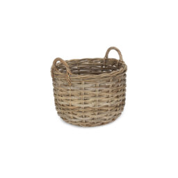 Wicker Rattan Log Storage Basket
