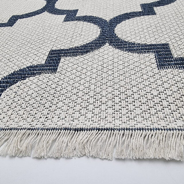 Imhoff Moroccan Cotton Hand Woven Area Rug