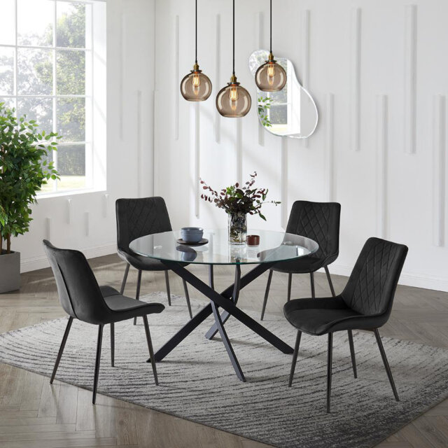 Danta 4 - Person Dining Set