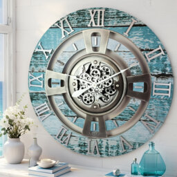 Solid Wood Wall Clock
