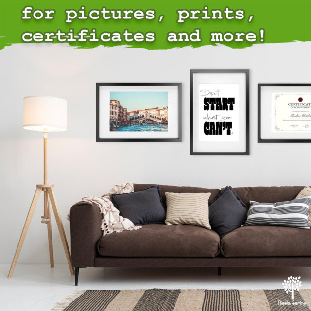 Nicola Spring A3 Photo Frames with A4 Mounts