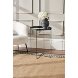 Tiggs Tray Top Cross Legs End Table