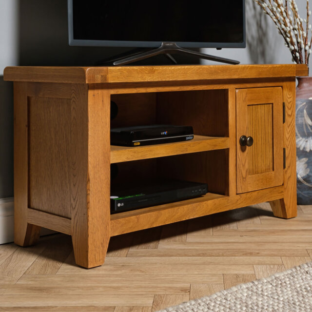 "Gilkes Unfinished TV Stand for TVs up to 40"""