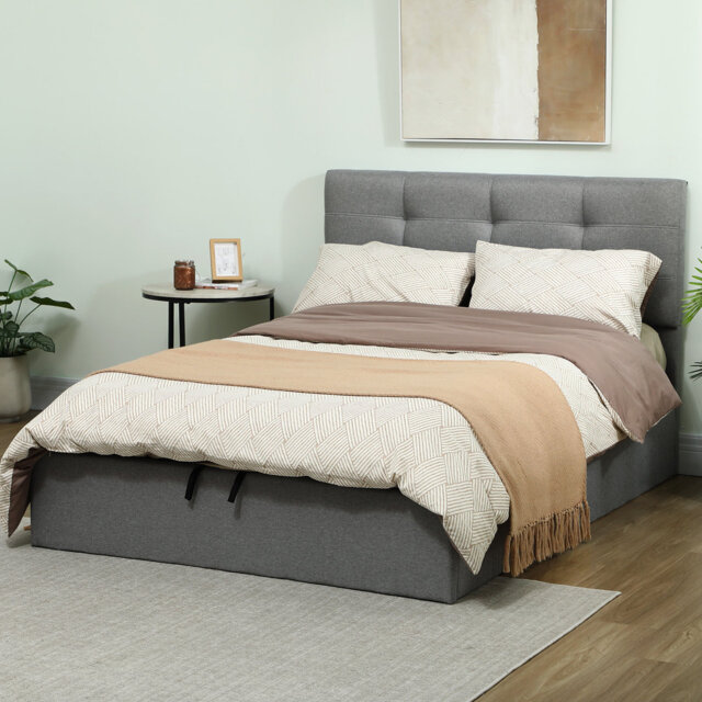 Upholstered Ottoman Bed
