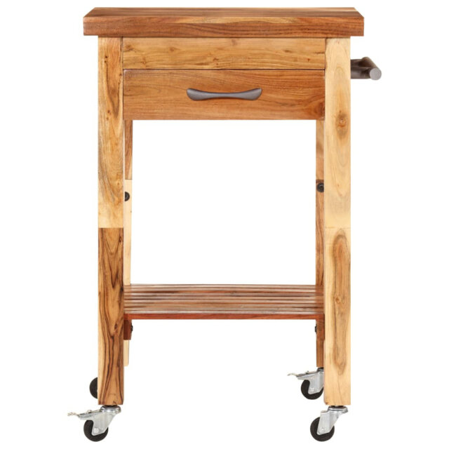 Mariestad Solid Wood Bar Cart