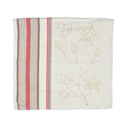 Amberg Striped Square Cushion