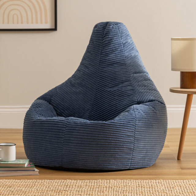Dalton Corduroy Recliner Bean Bag