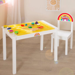 roba x Play Doh Kids 12 -Piece Activity Table and Chair Set