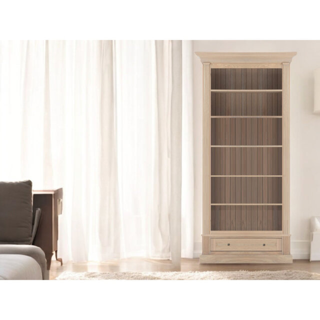 Zelma 240cm H x 100cm W Library Bookcase