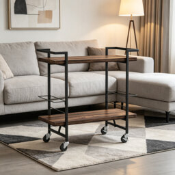 Metal Bar Cart