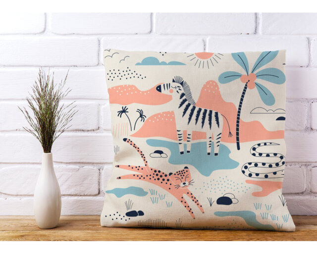 Inola Wild Savannah Park Scatter Cushion with Filling