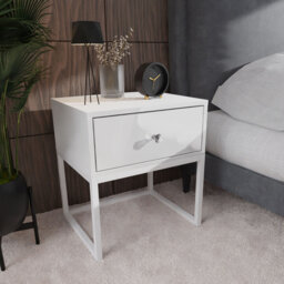 Ashalee 1 Drawer Bedside Table