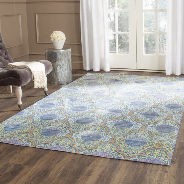 Wynter Lavender/Gold Area Rug