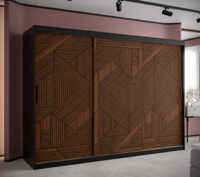 Oswego 2 Door Manufactured Wood Wardrobe