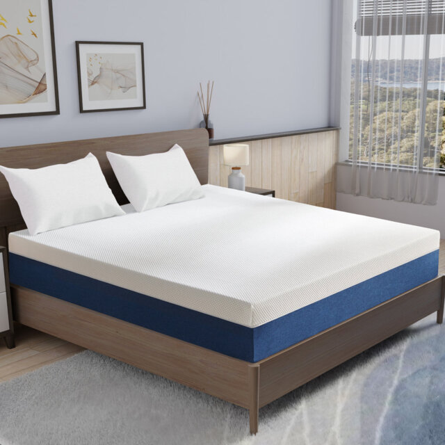 DubidapOn 20cm Medium Feeling Gel Memory Foam Mattress with Premium Foam& Breathable Fabric, Mattress In a Box, Lower Motion Transfer