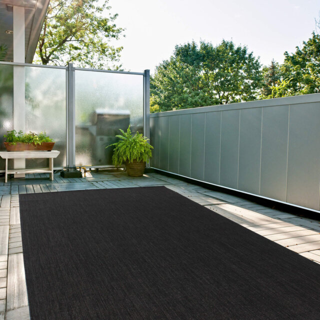 Ecology Outdoor Rugs in Black- 500B