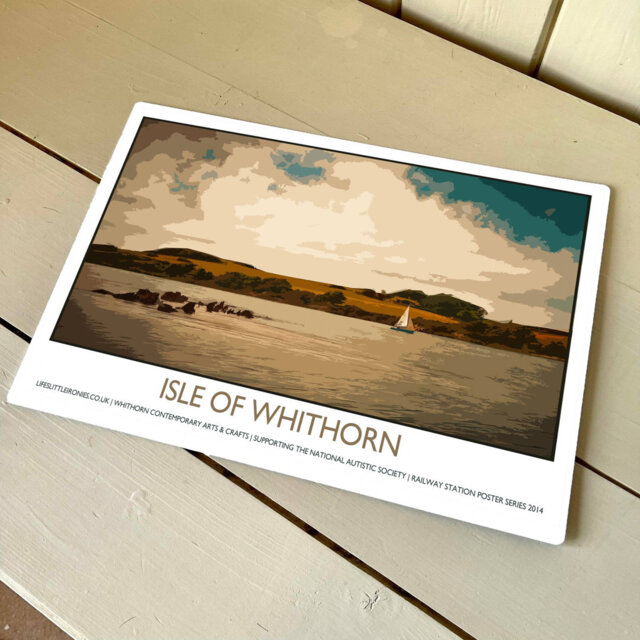 Isle of Whithorn Travel Metal Wall DÃ©cor