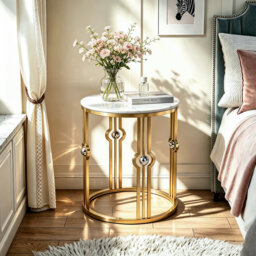 Side Table with Storage