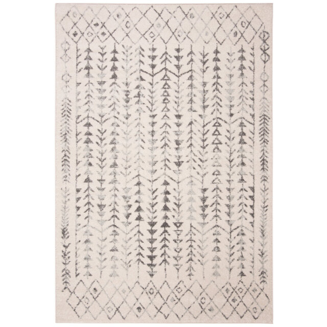 Braffe Hooked Ivory/Grey Rug