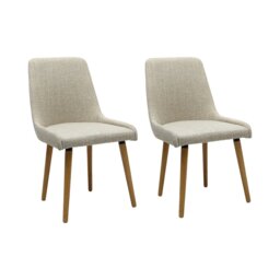 Bianca 46cm H Polyester Blend Upholstered Side Chair