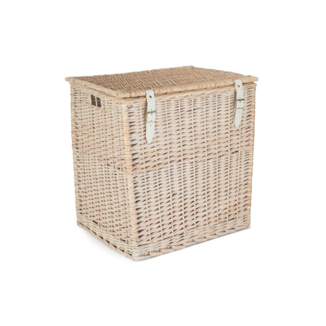 Wicker Vintner Hamper Storage Basket