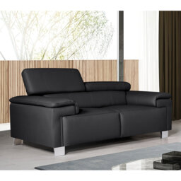 Chavely Genuine Leather Pillow Top Arm Sofa