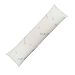 Resti Cooling Long Body Pillow for Side Sleepers,Full Body Support,Breathable Cooling Fibre Fill with Washable Cover,Extra Long Bolster Pillow for Pre
