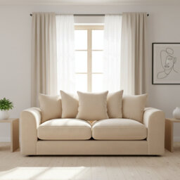 3 Seater Velvet Sofa