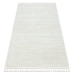 Berber Stripe Shaggy Rug