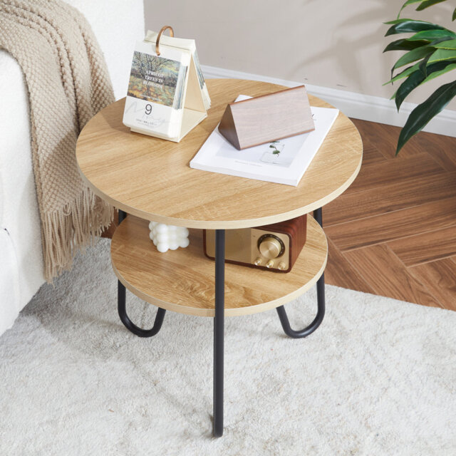 Corene Side Table with Storage