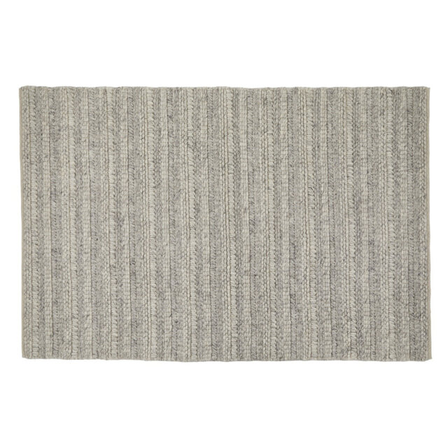 Lilian Striped Hand Woven Hand Tufted Area Rug