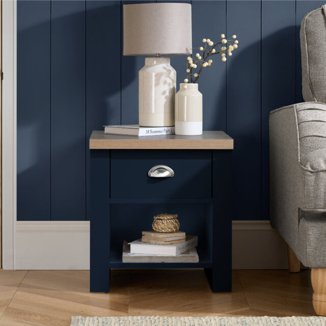 Napanoch Side Table with Storage