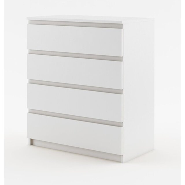 Domien 4 Drawer 73Cm W Chest of Drawers