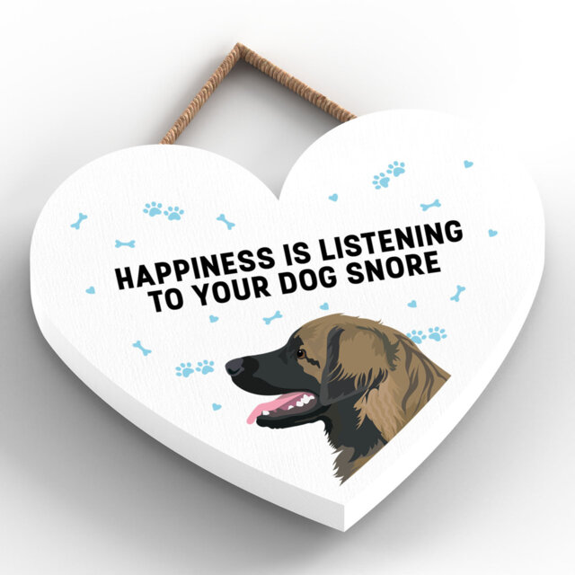 Leonberger Happiness Dog Snoring Wall DÃ©cor