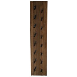 Marjo 8 Bottle Solid Wood Wall Mounted Wine Bottle Rack in