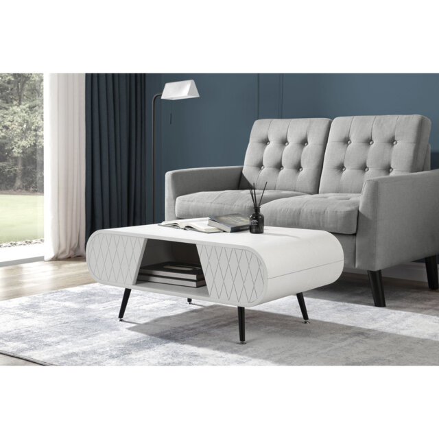 Linco Four Leg Coffee Table with Storage