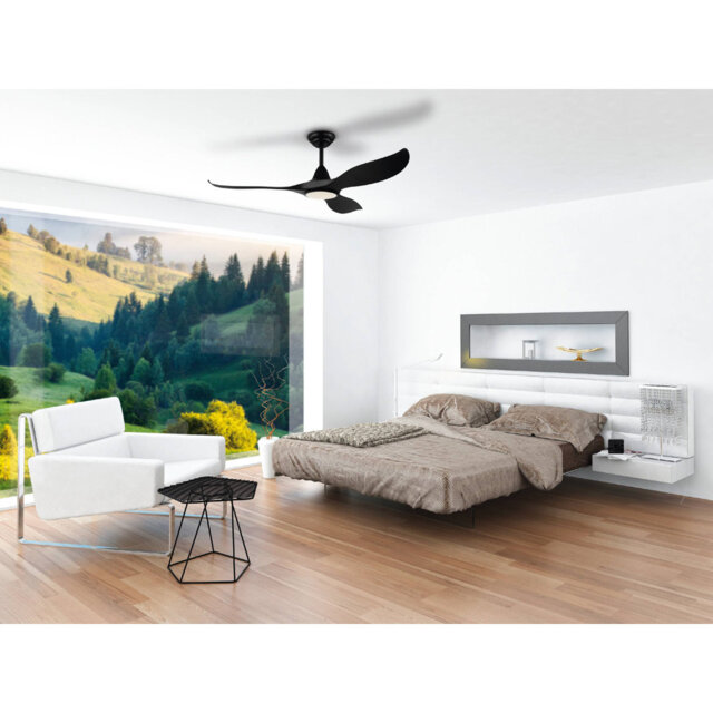 Deramus 132cm Ceiling Fan with LED Lights