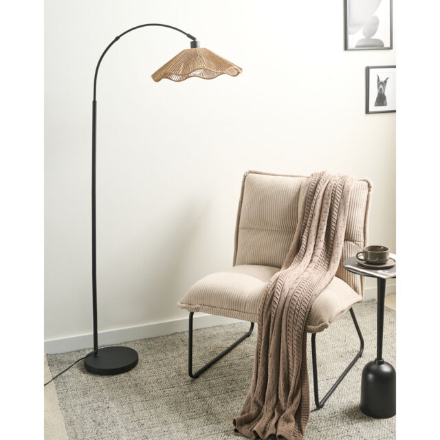 160cm Satin Traditional Floor Lamp