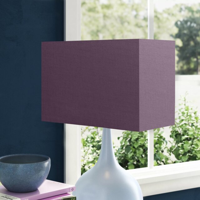 Cotton Rectangle Lamp Shade ( Screw On )