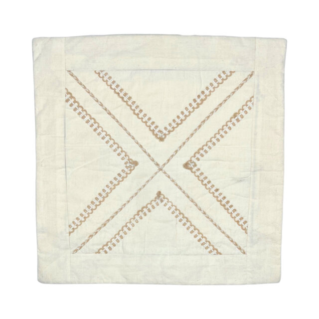 Aruba Cream Square Cushion