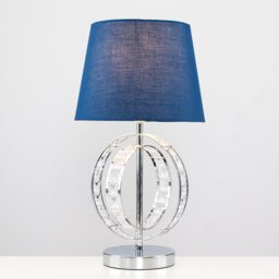Babb 48Cm Silver Table Lamp